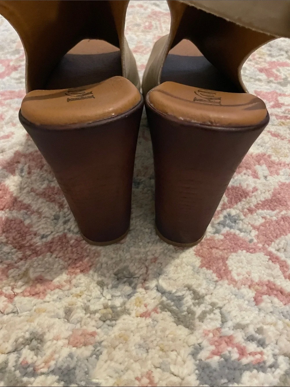 KORKS Arden Beige Slingback Open-Toe Sandals Size 7